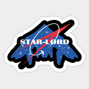 NASA Star-Lord Sticker